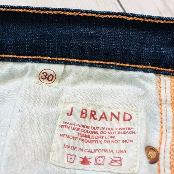 🇺🇸J Brand The Deal Skinny Ankle Zip Jeans SZ 30