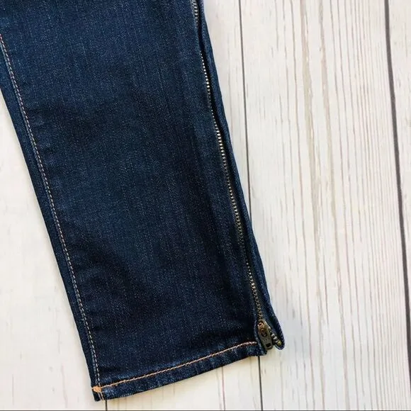 🇺🇸J Brand The Deal Skinny Ankle Zip Jeans SZ 30