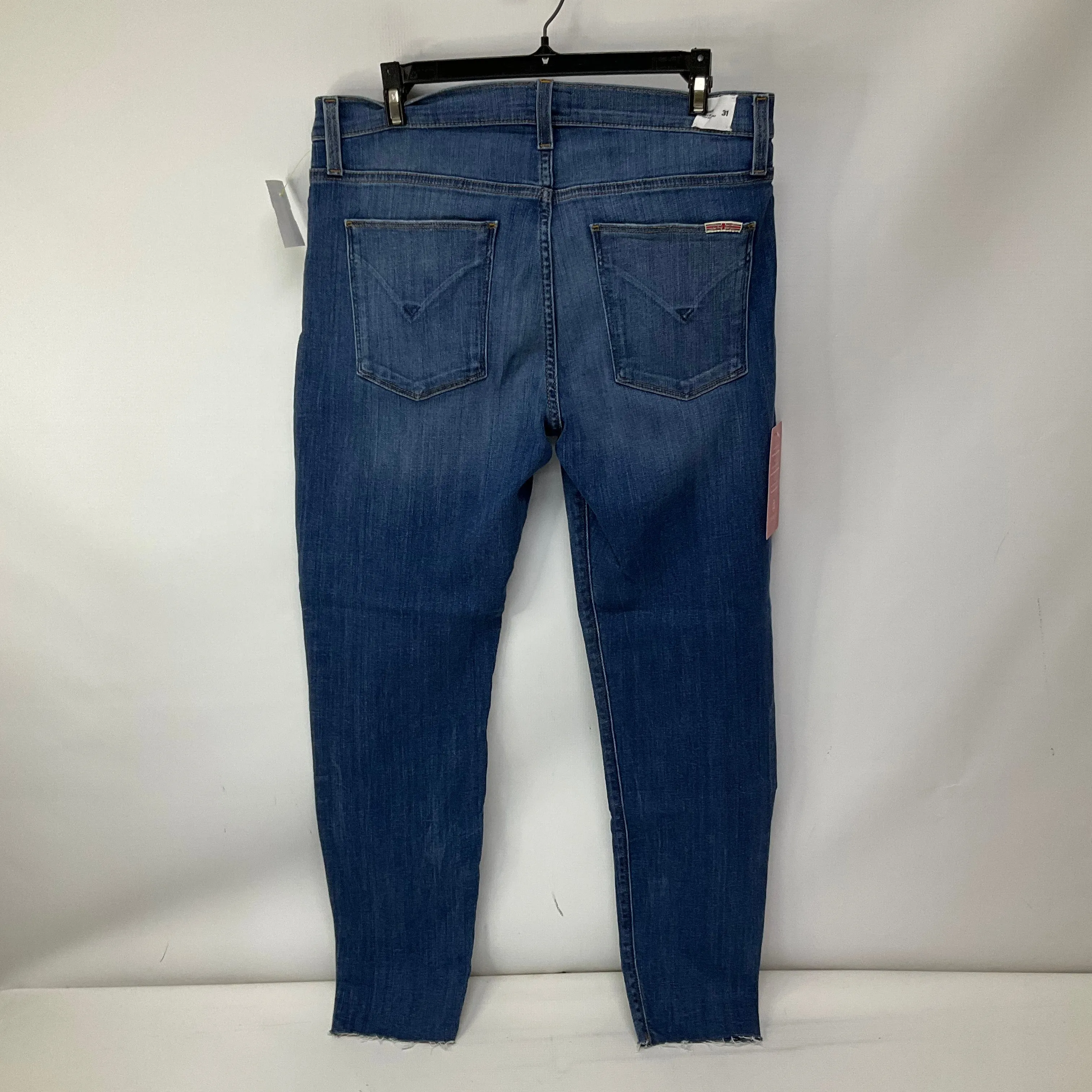 Jeans Straight By Hudson In Blue Denim, Size: 12