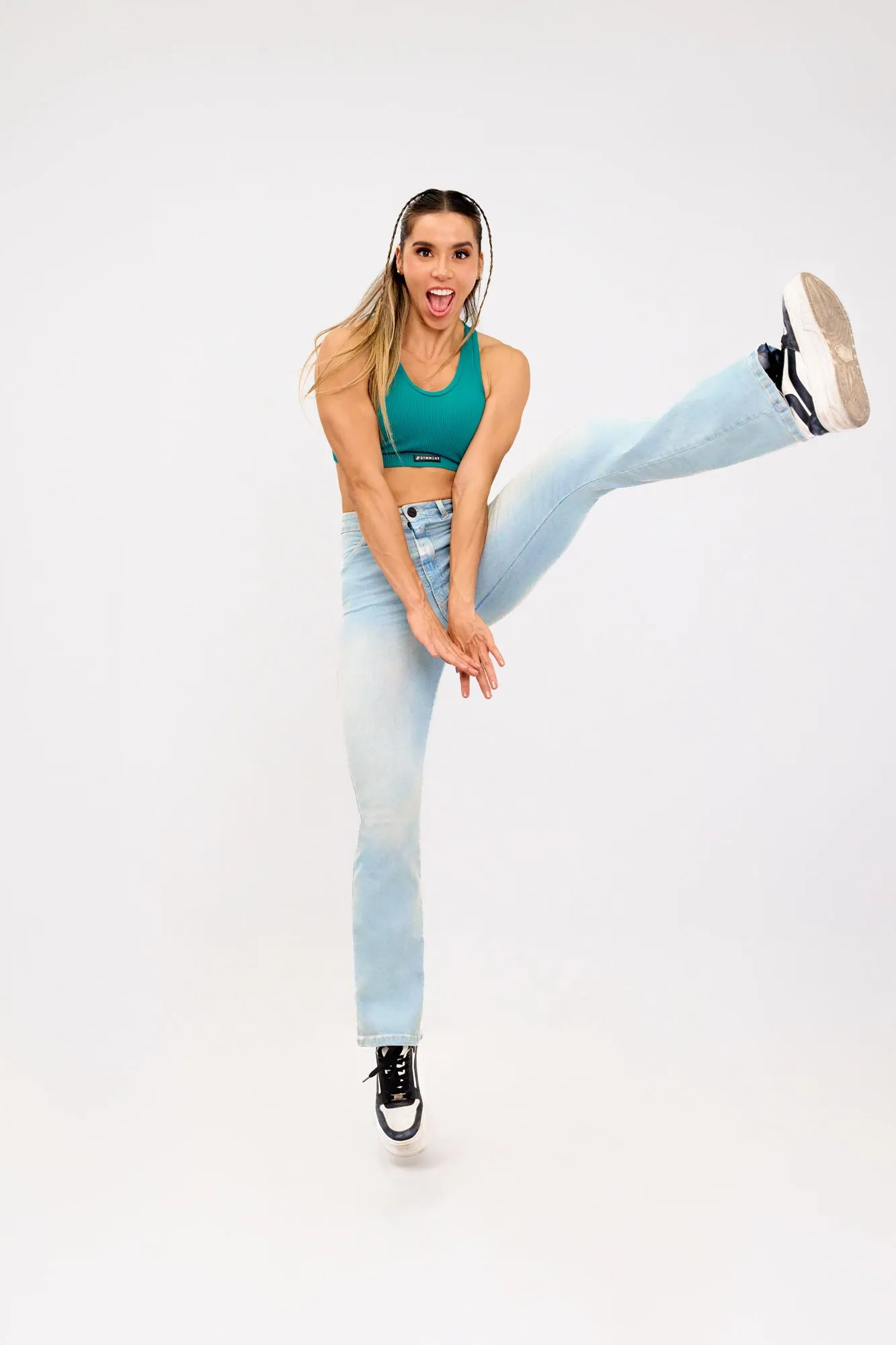 JEANS SUPER STRETCH AZUL CONTAMINADO 01404CC-DC03