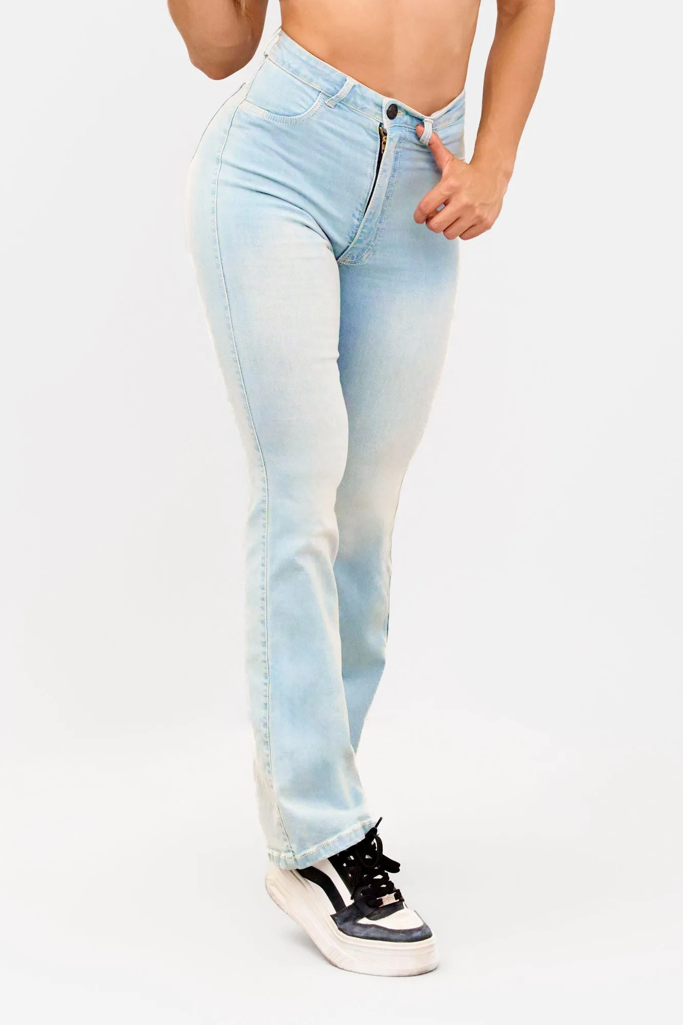JEANS SUPER STRETCH AZUL CONTAMINADO 01404CC-DC03