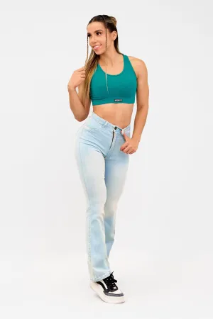 JEANS SUPER STRETCH AZUL CONTAMINADO 01404CC-DC03
