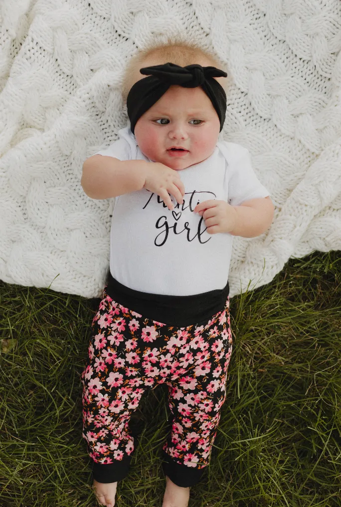Jessa Floral Joggers • Size Newborn