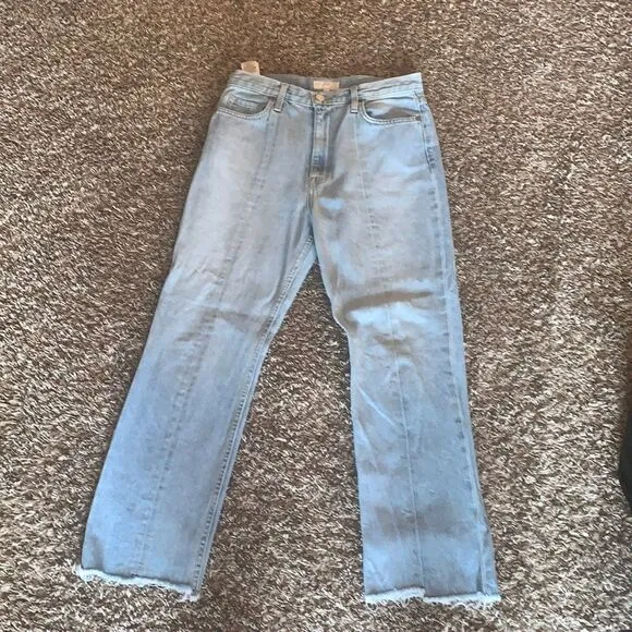 Joie high-rise straight jeans, size 30.