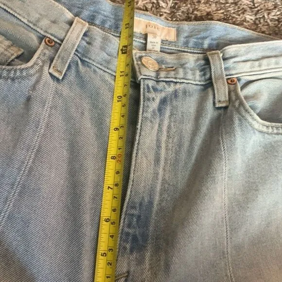 Joie high-rise straight jeans, size 30.