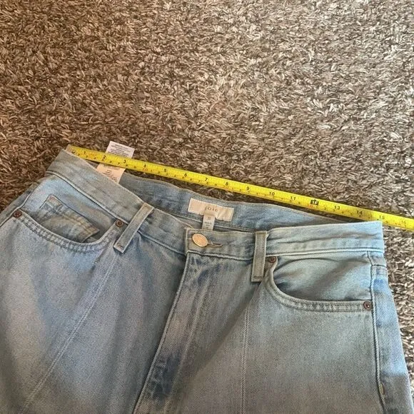 Joie high-rise straight jeans, size 30.