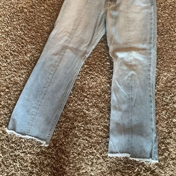 Joie high-rise straight jeans, size 30.