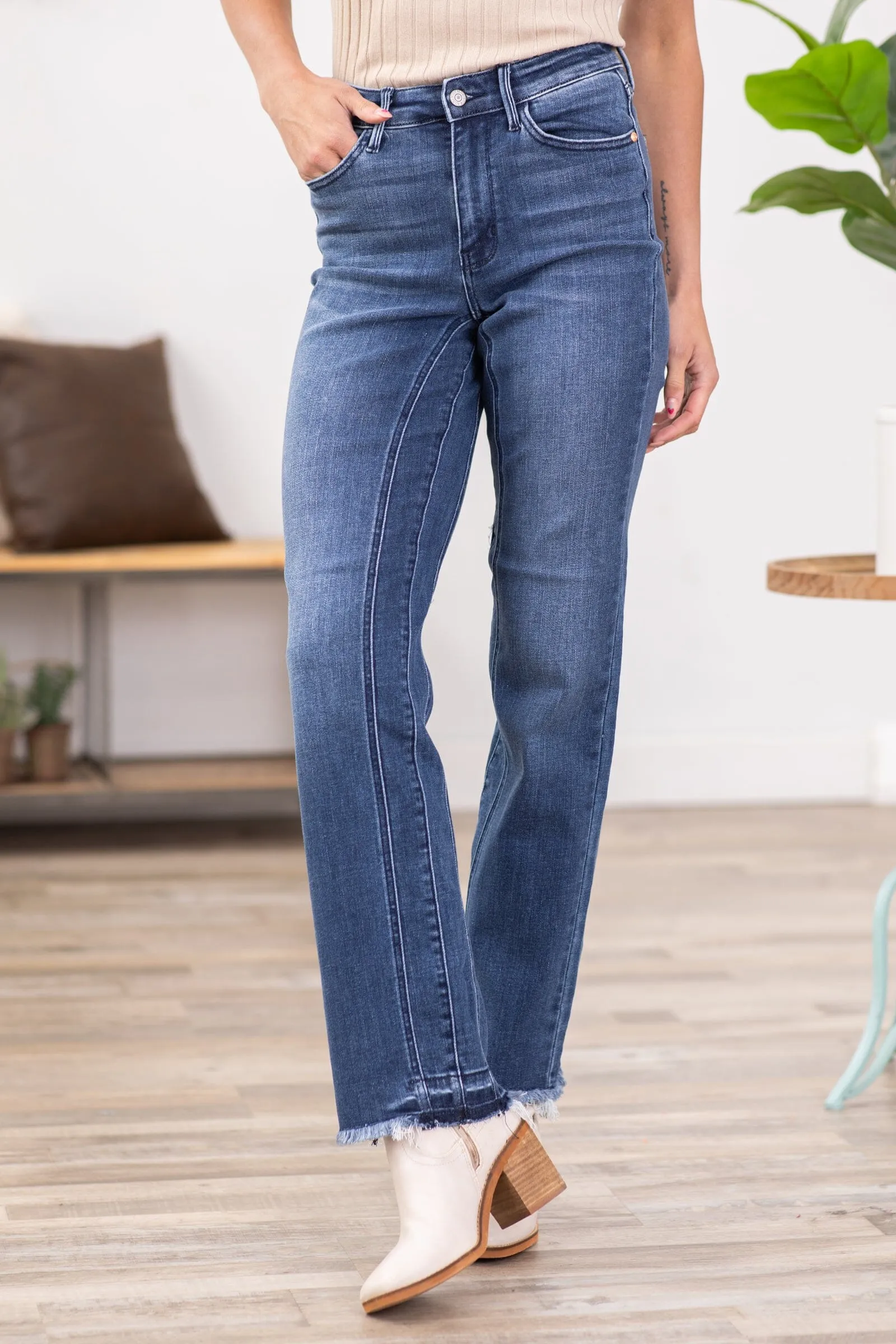 Judy Blue Straight Leg Thigh Control Jeans
