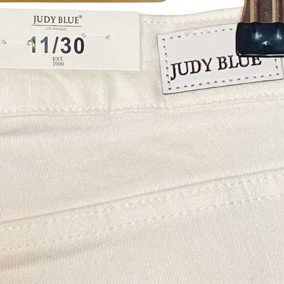 Judy Blue White Bootcut Midrise Stretch Jeans NWT Size 11/30