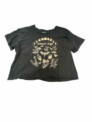 Junior Girls  Size large Hot Topic Black Tops