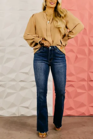 Kan Can Essentials Denim | High Rise Bootcut Denim