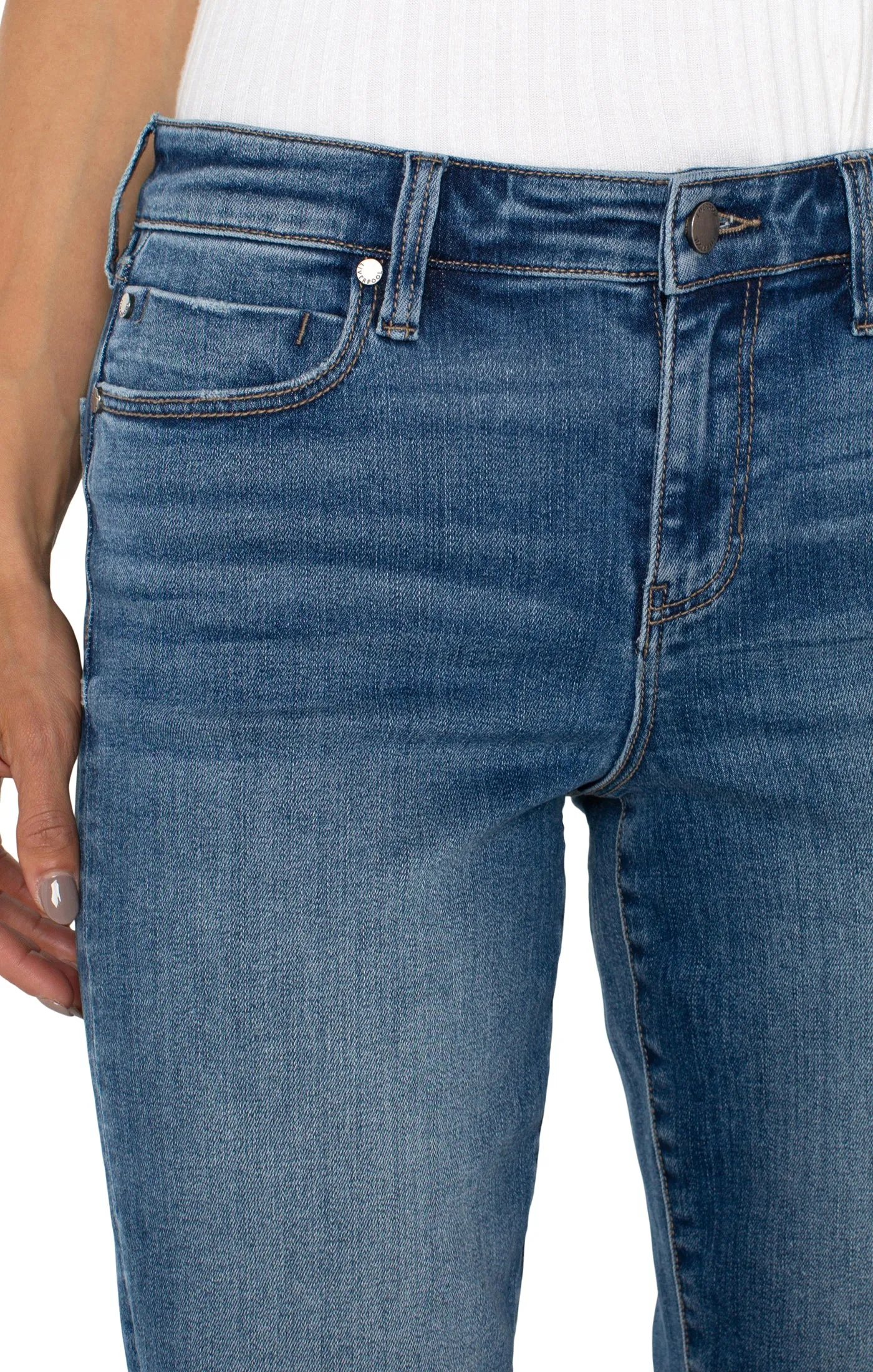 Kennedy Crop Straight Jeans - Mcallaster