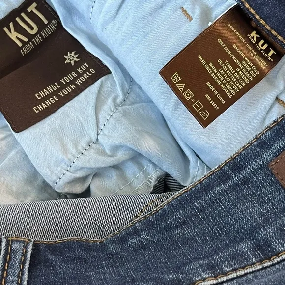 Kut from the Kloth Taya High Rise Crop Straight Women’s Jeans Size 10 NWT