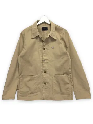 [L] Number Nine Cotton Work Smock Jacket Beige