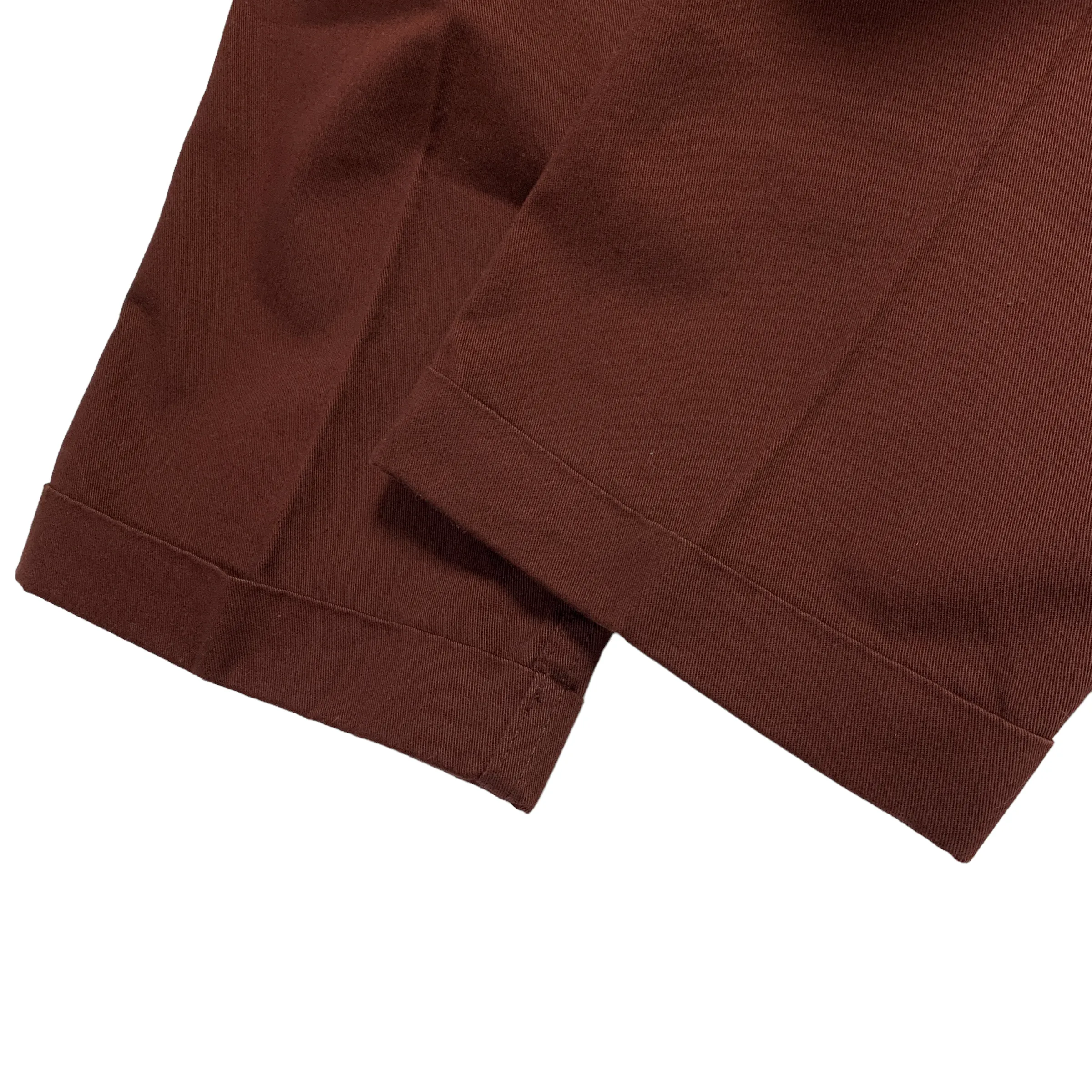 [L] Visvim 14AW High Water Chino Pants Burgundy