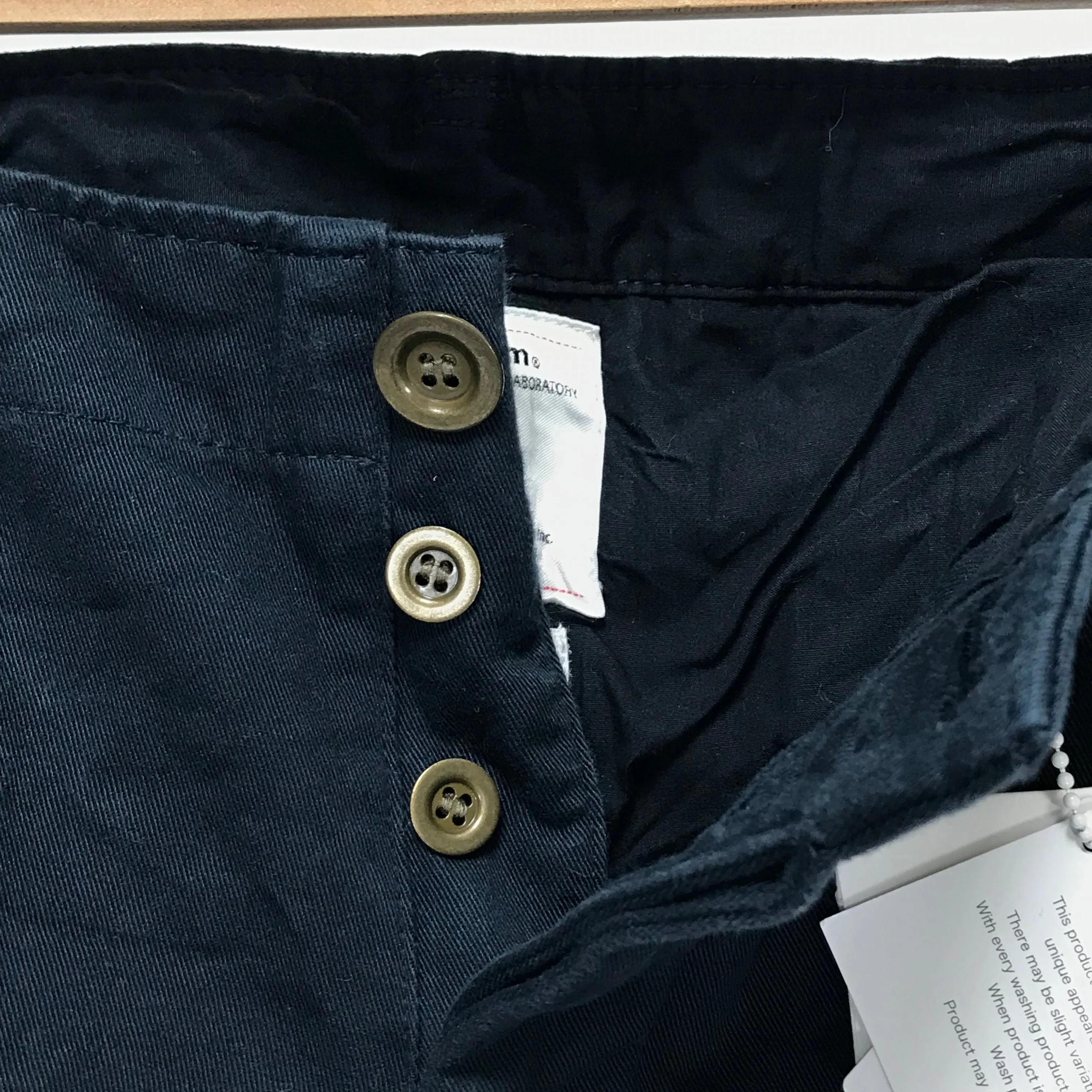 [L] Visvim 18AW Chino Pants Giza Navy