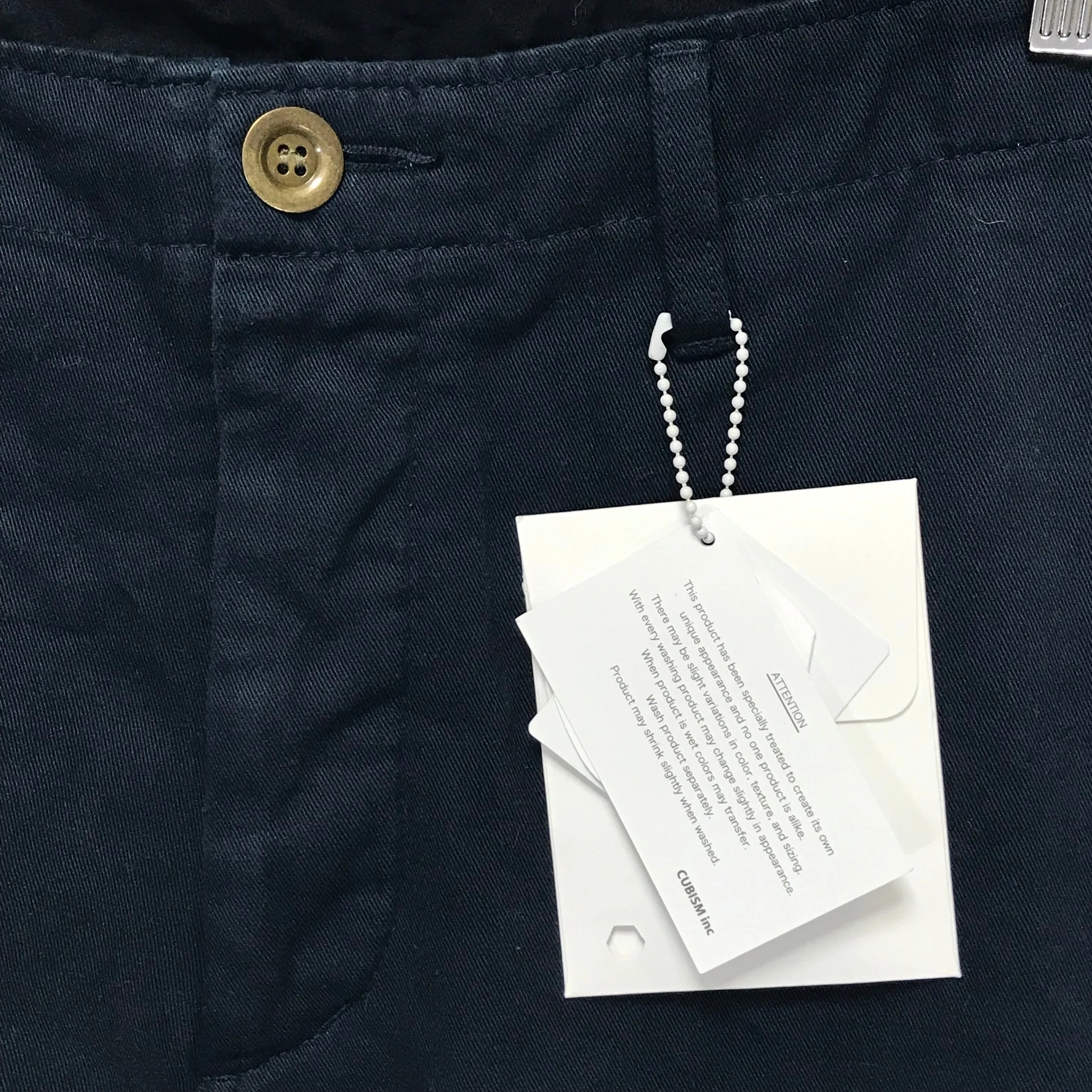 [L] Visvim 18AW Chino Pants Giza Navy