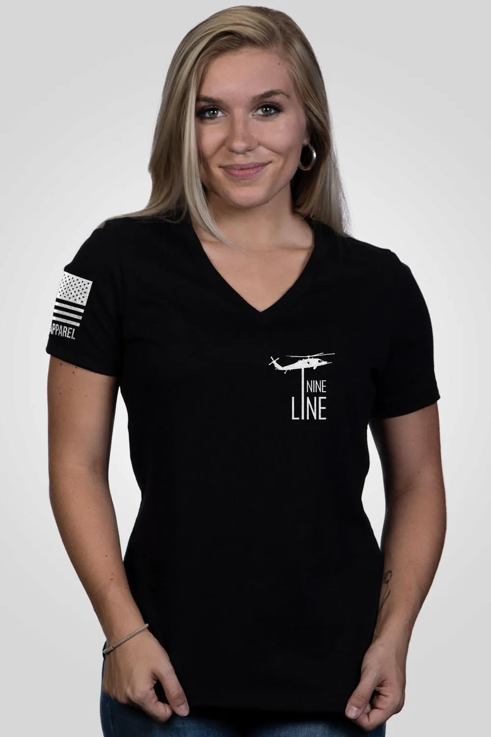 Land Shark - Women's Relaxed Fit V-Neck Shirt
