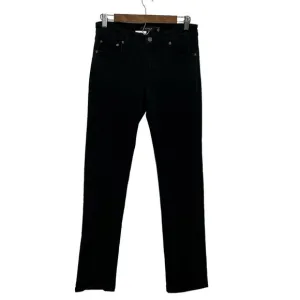 LAUREN RALPH LAUREN JEANS DARK RINSE BOOTCUT SKINNY FIVE POCKETS BLACK SIZE 4x30