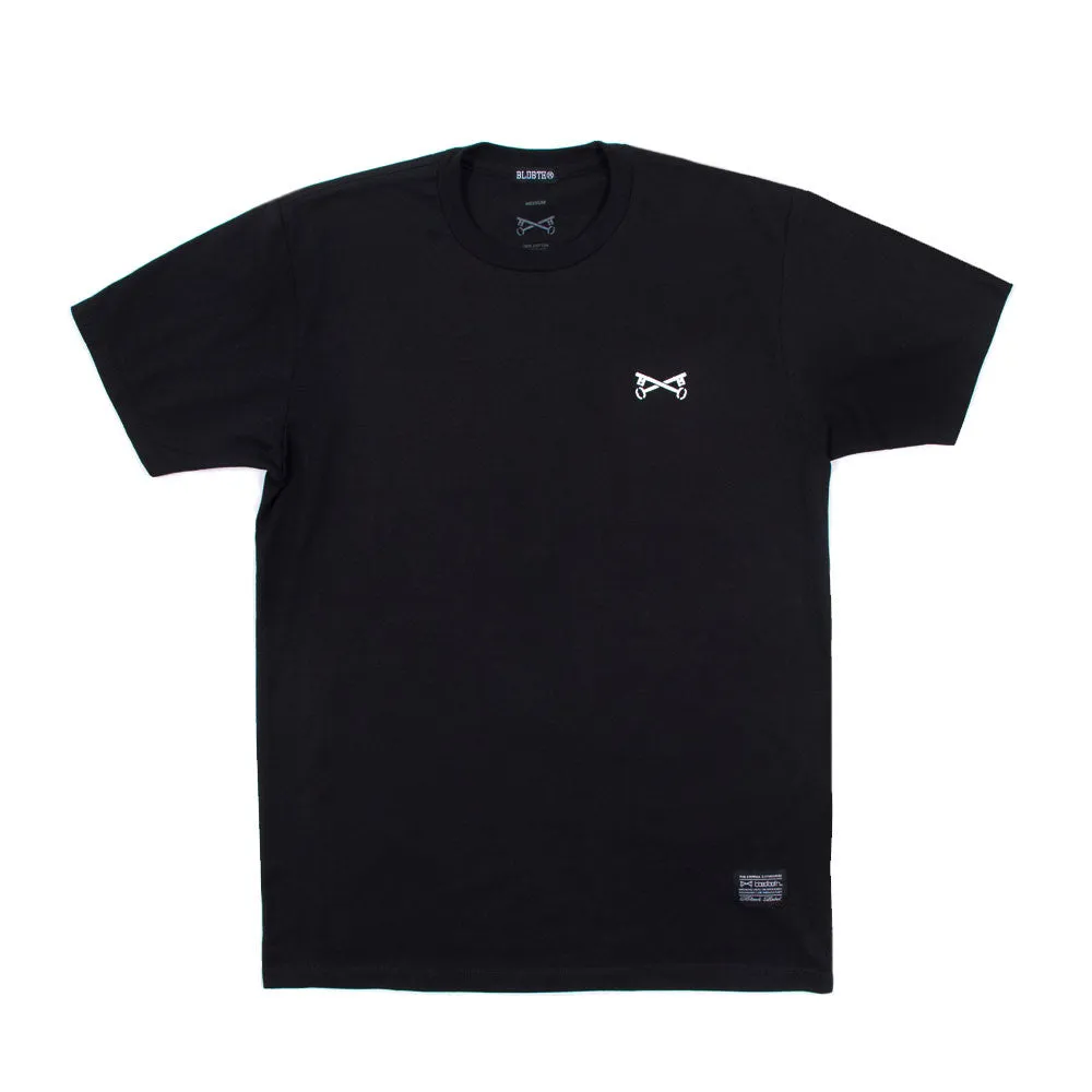 Letterman Tee - Black