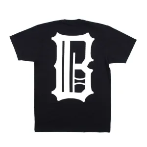 Letterman Tee - Black