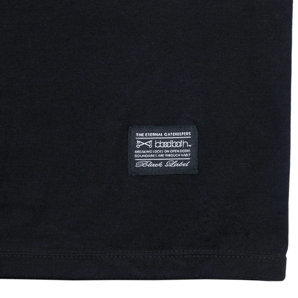 Letterman Tee - Black