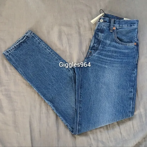Levi's 501 Rigid Denim Jeans