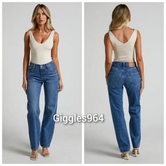 Levi's 501 Rigid Denim Jeans