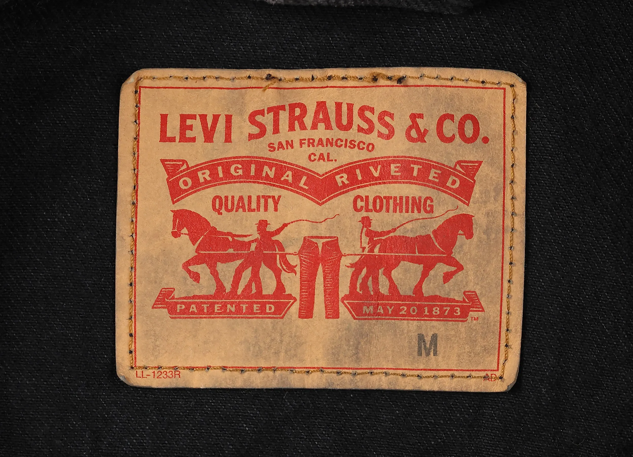 Levi's Denim Jacket - Black - L