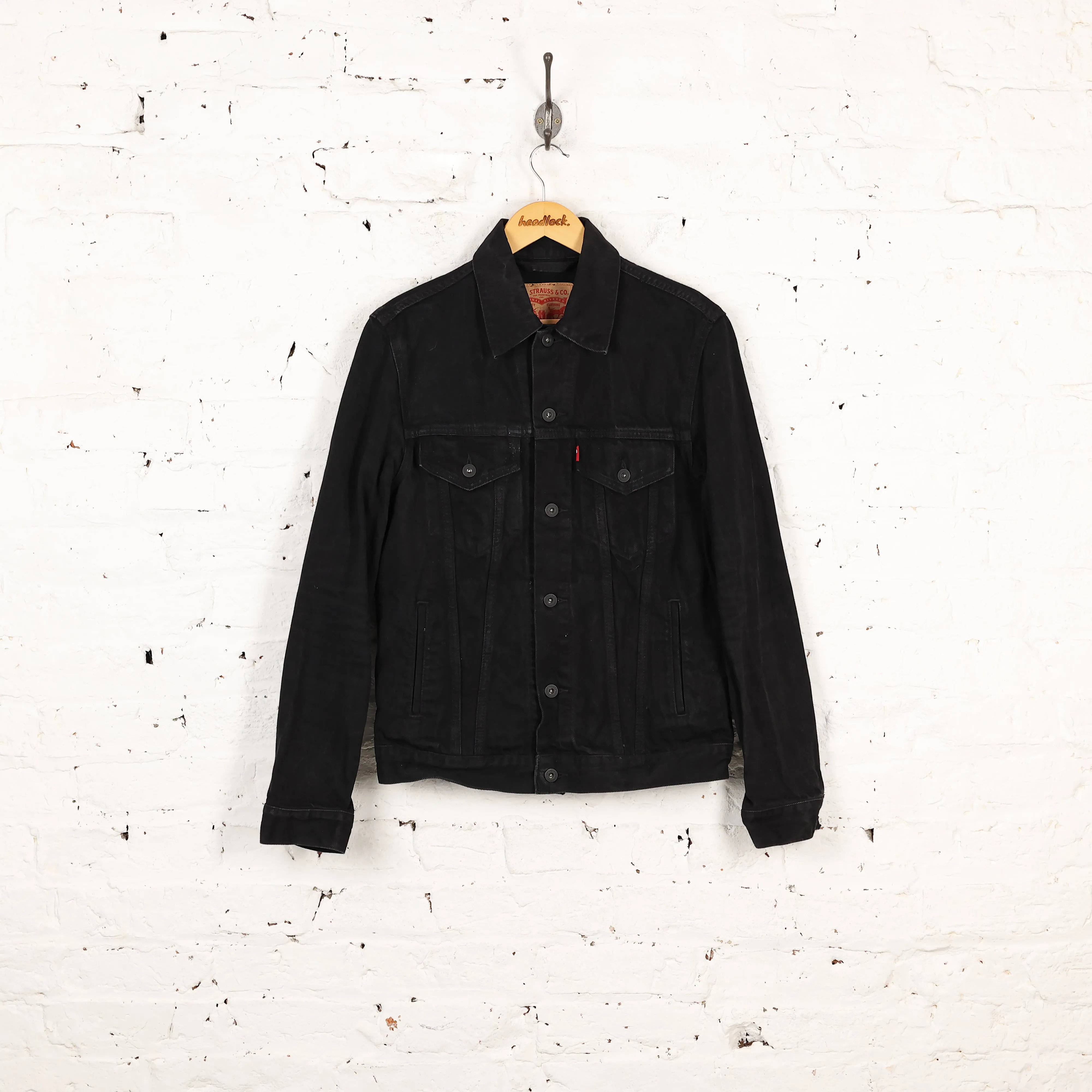 Levi's Denim Jacket - Black - L