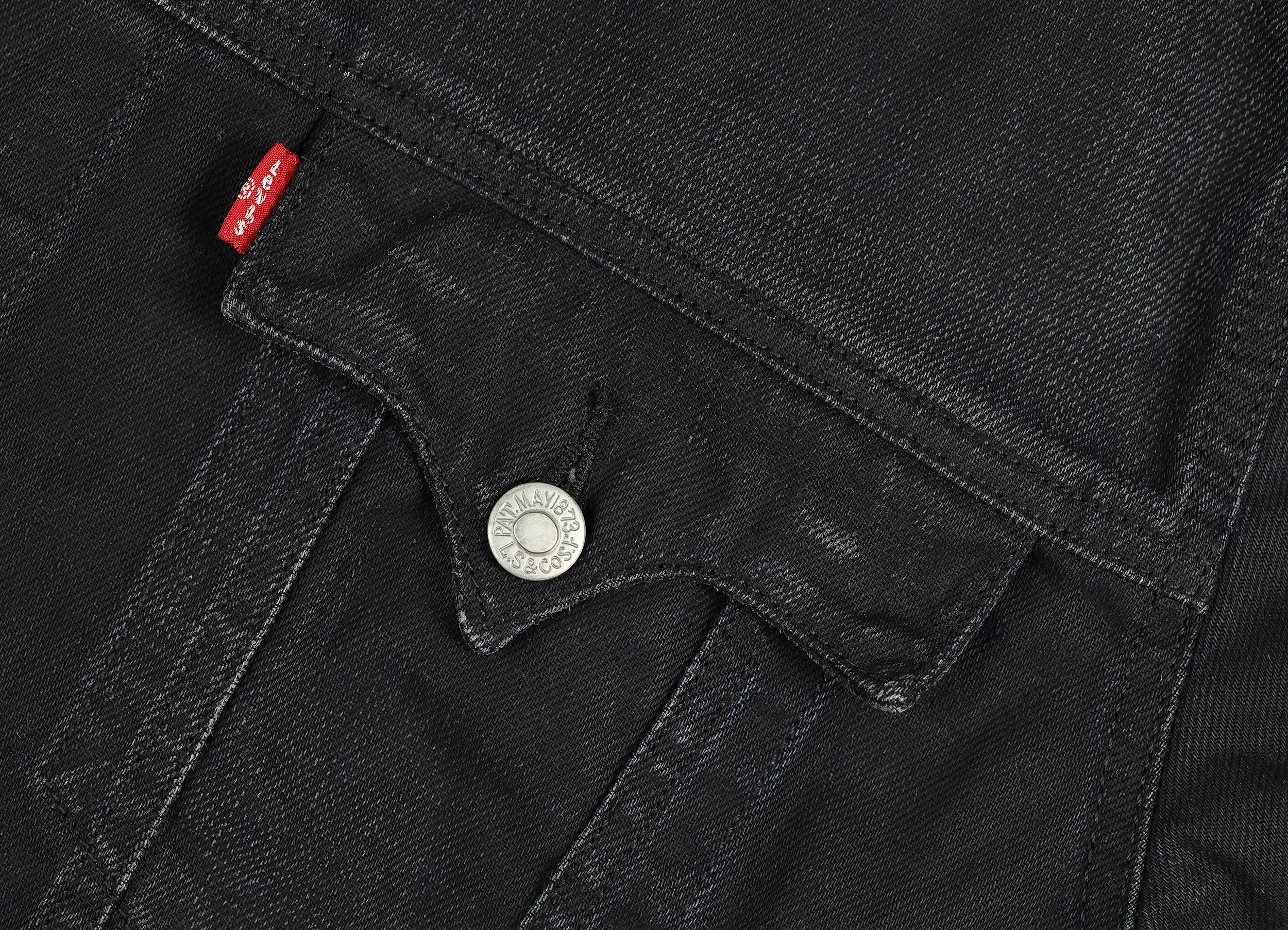 Levi's Denim Jacket - Black - XL