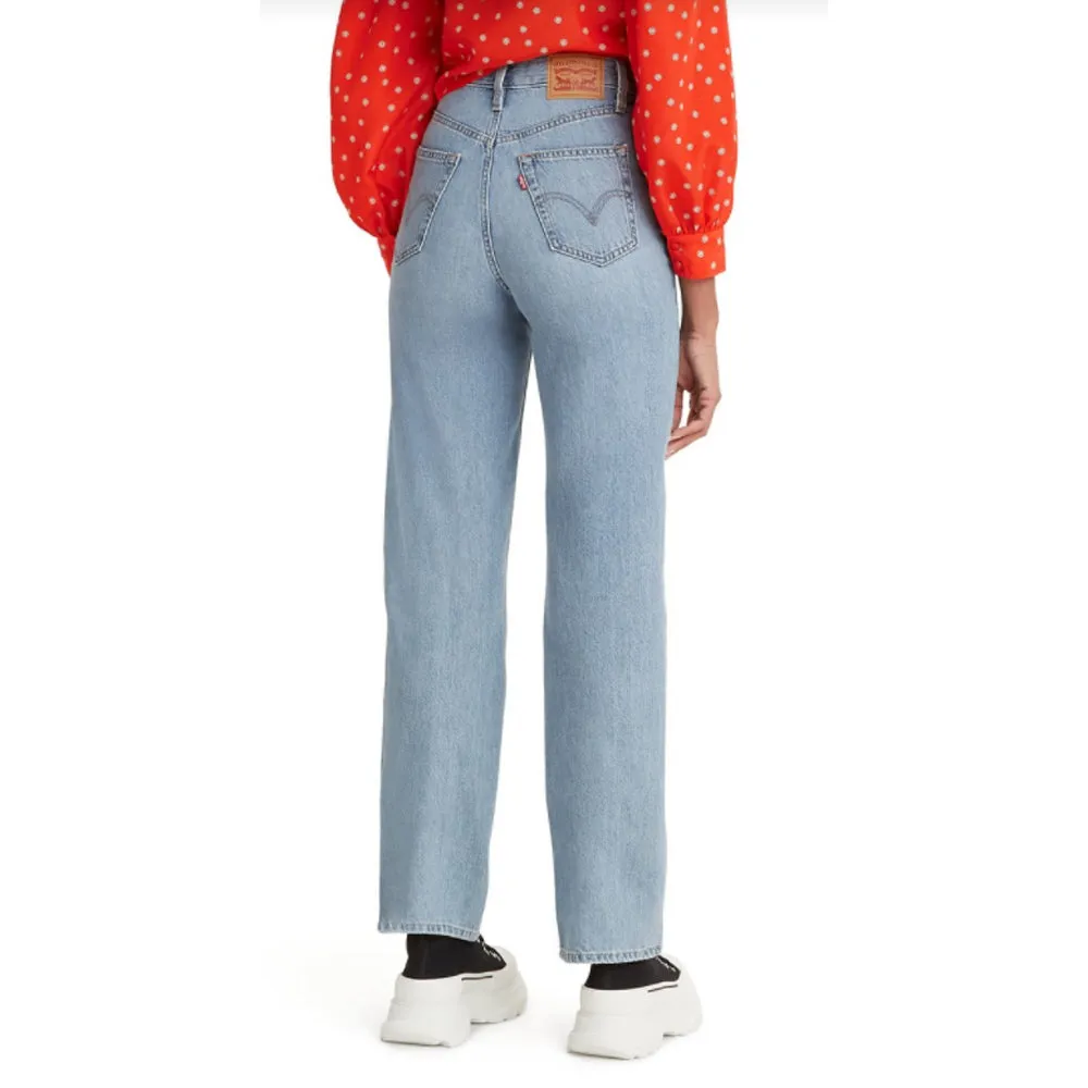 Levis Women High Waisted Straight Jeans
