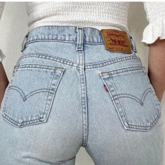 Levi's 550 Relaxed Bootcut Jeans size 12 Medium