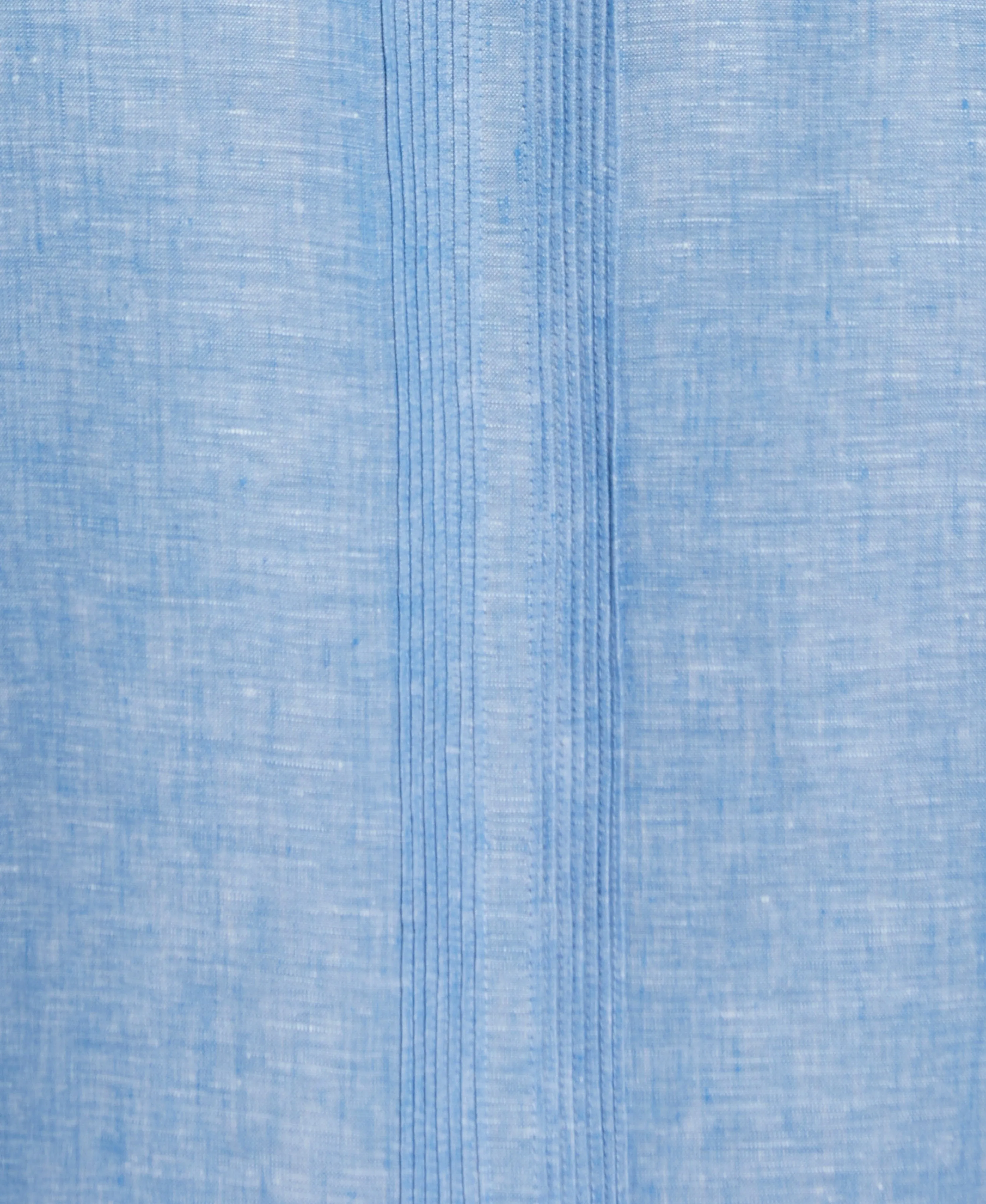 Linen Multi-Tuck Guayabera Shirt