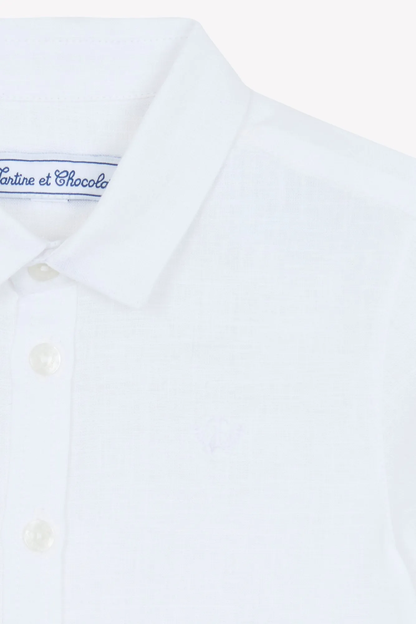 Linen white shirt by Tartine Et Chocolat