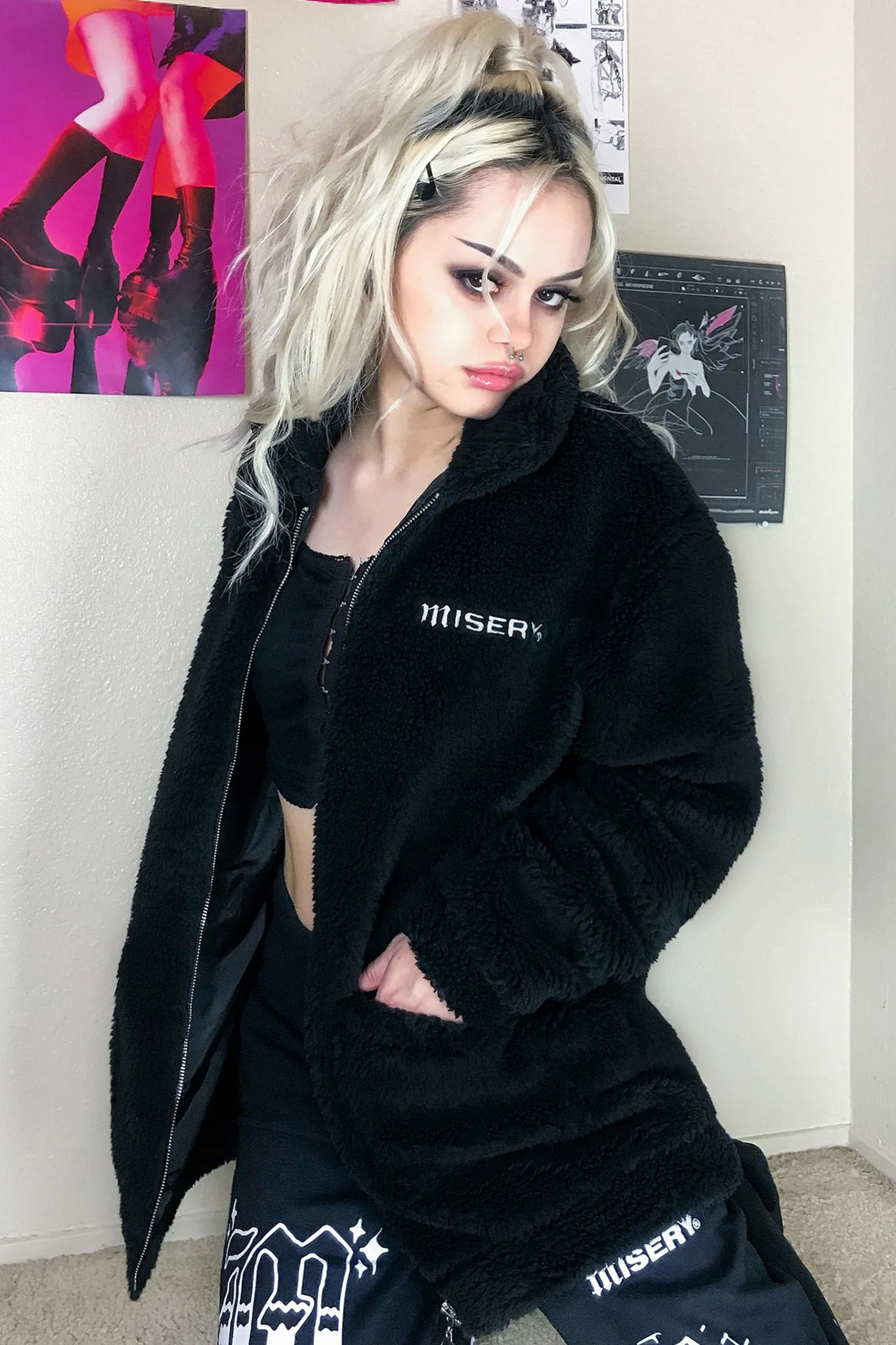 Logo Sherpa Jacket