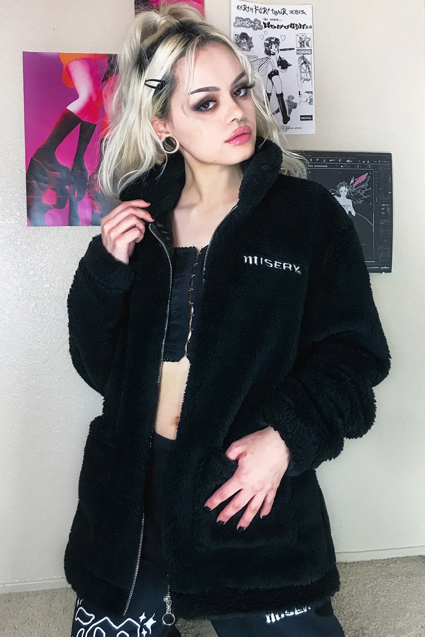 Logo Sherpa Jacket