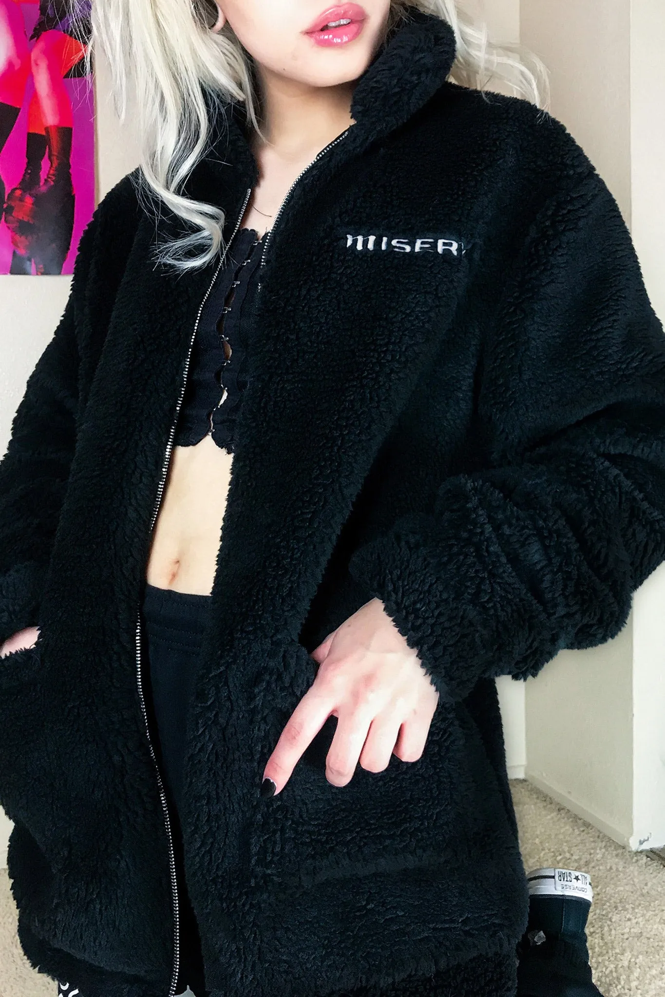 Logo Sherpa Jacket