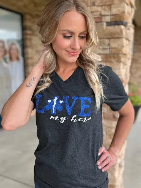 Love My Hero Tee - EMS