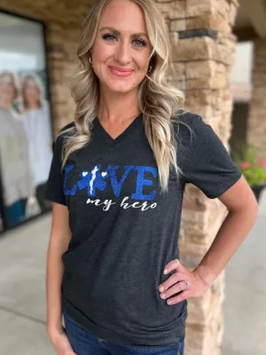 Love My Hero Tee - EMS