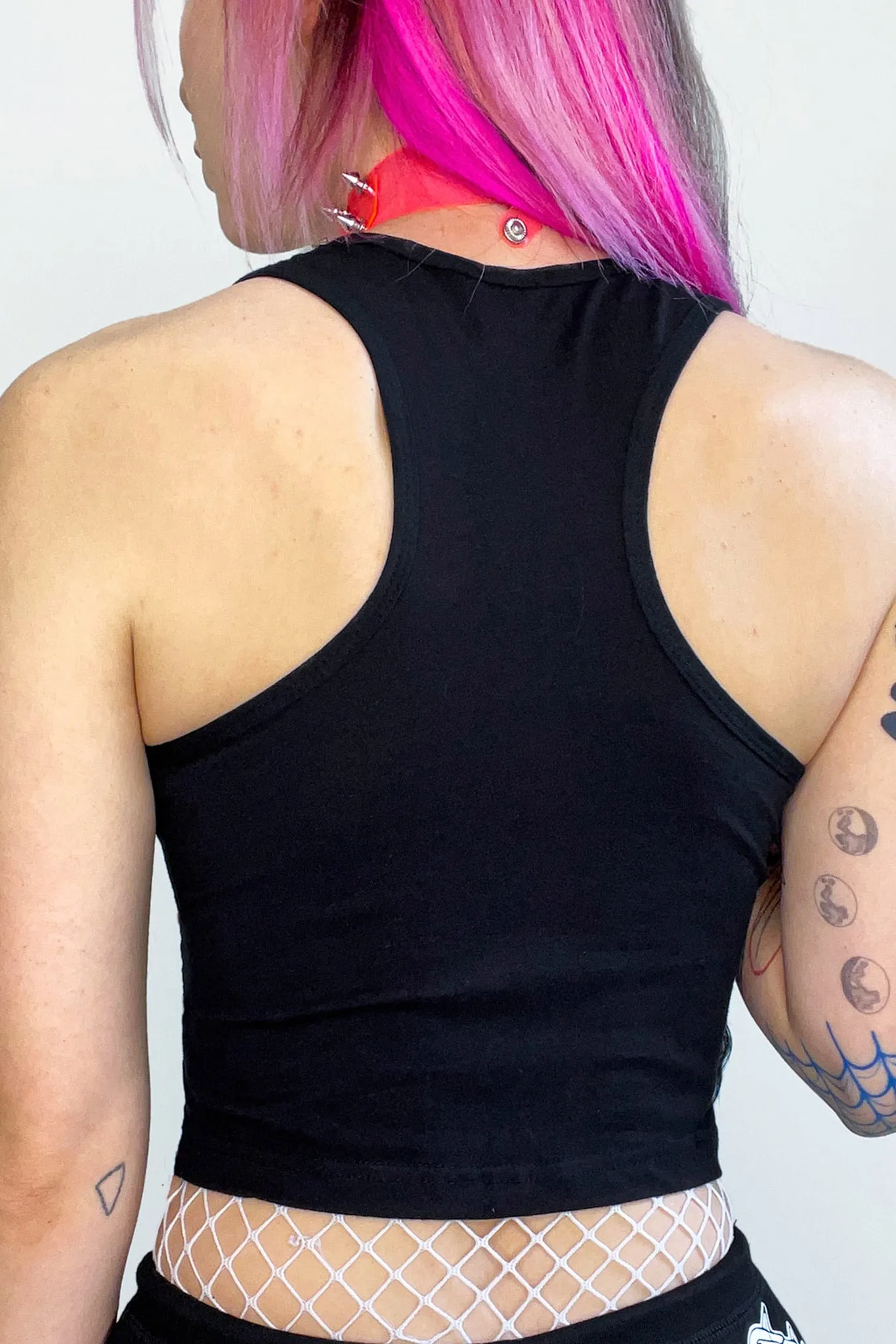 Love Sucks Crop Tank Top