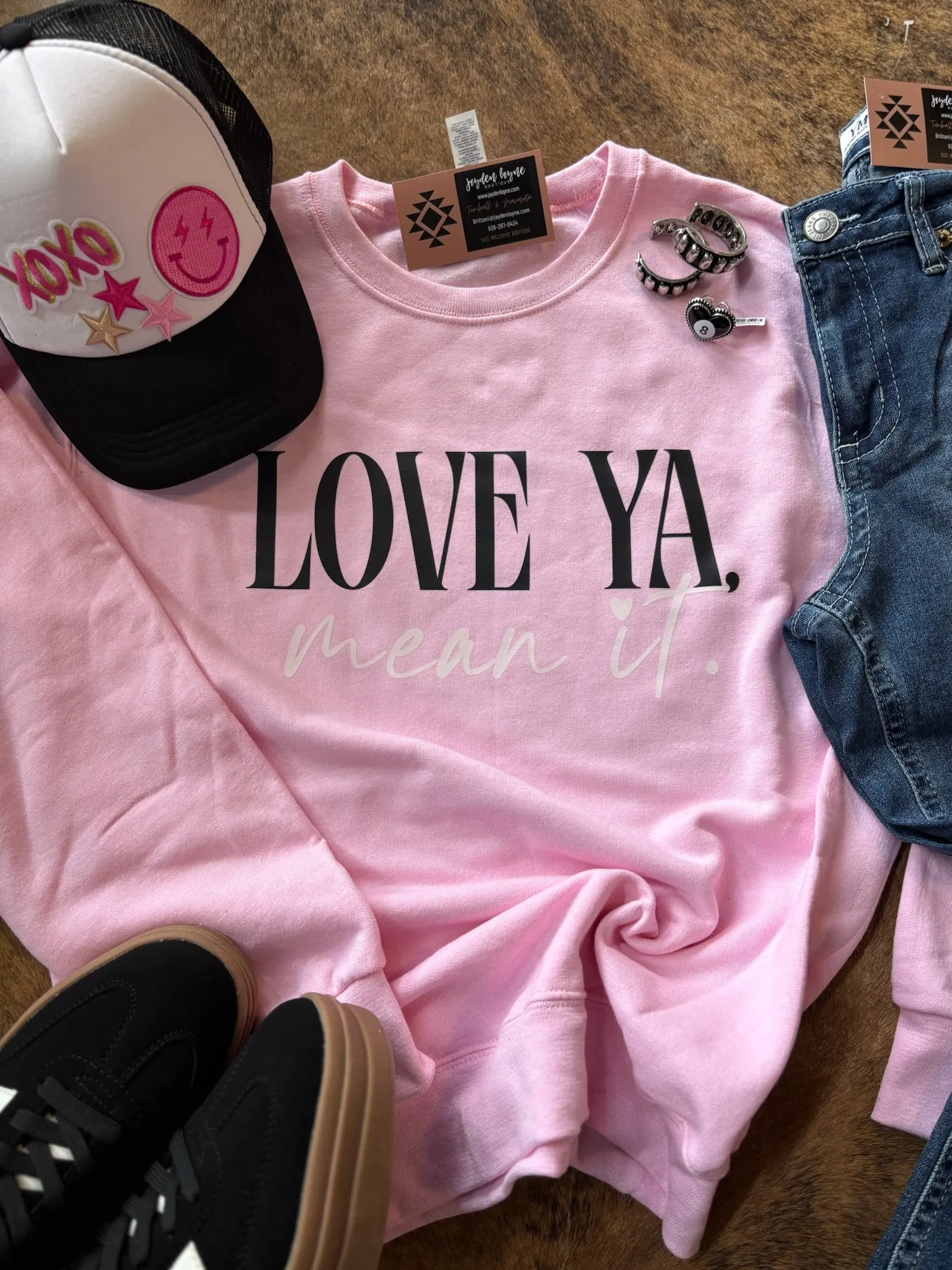Love Ya, Mean It Graphic
