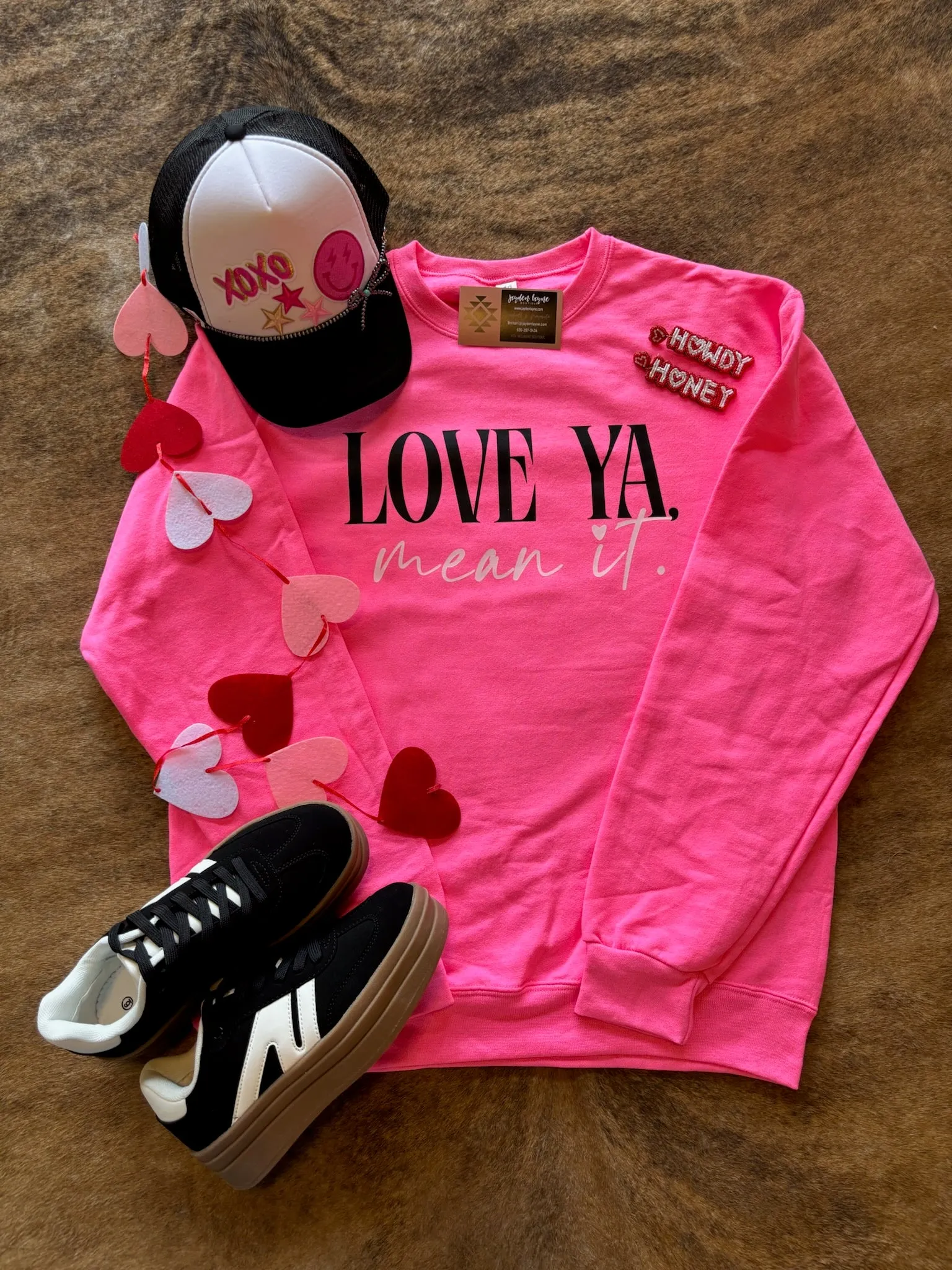 Love Ya, Mean It Graphic