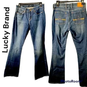 LUCKY Brand Sofia Boot Jeans Size 4/27 Regular Indigo