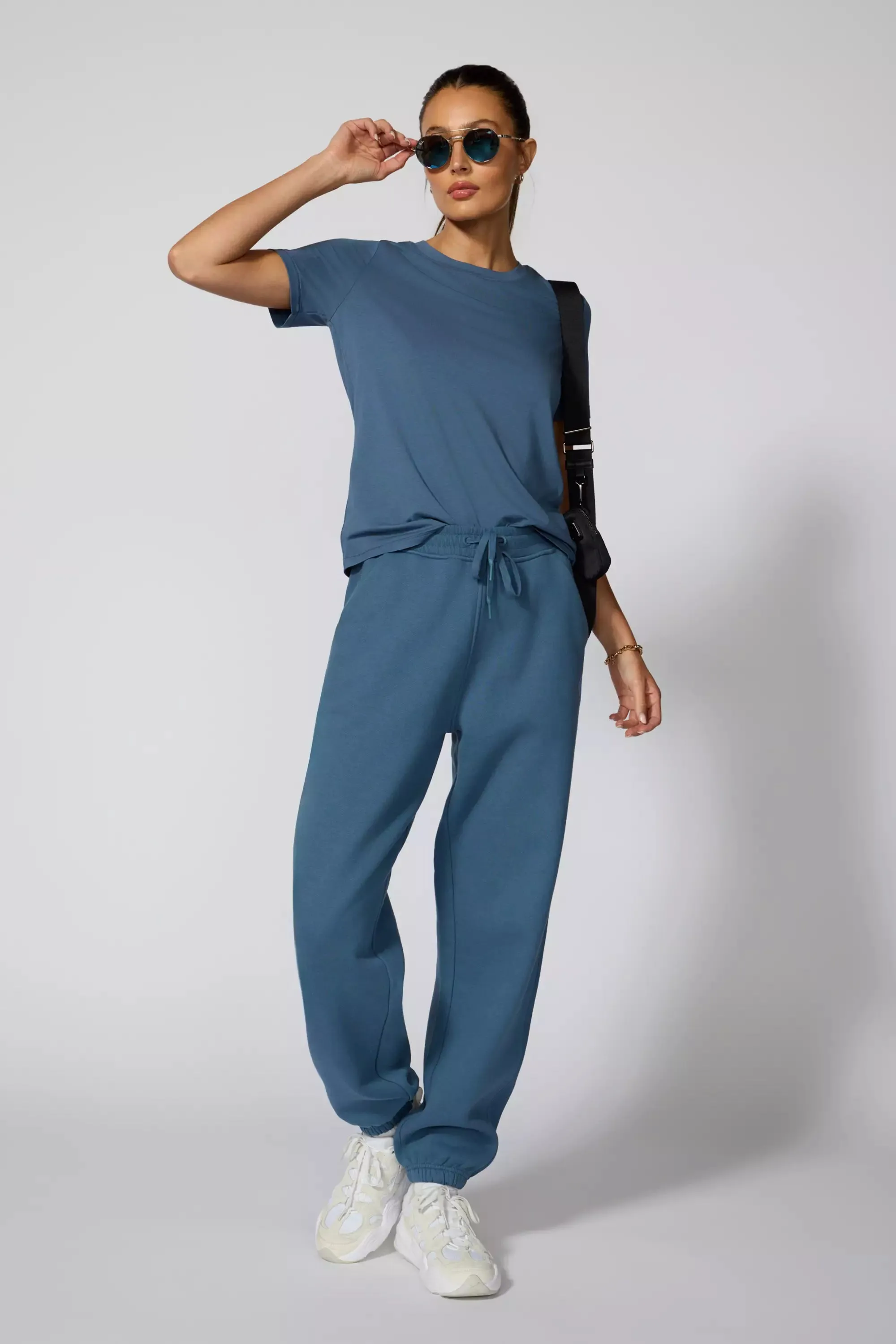 Luxefleece Relaxed Jogger - Petrol Blue