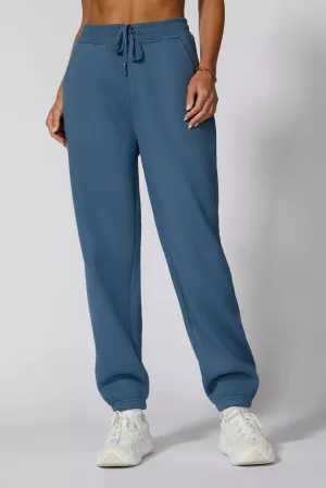 Luxefleece Relaxed Jogger - Petrol Blue