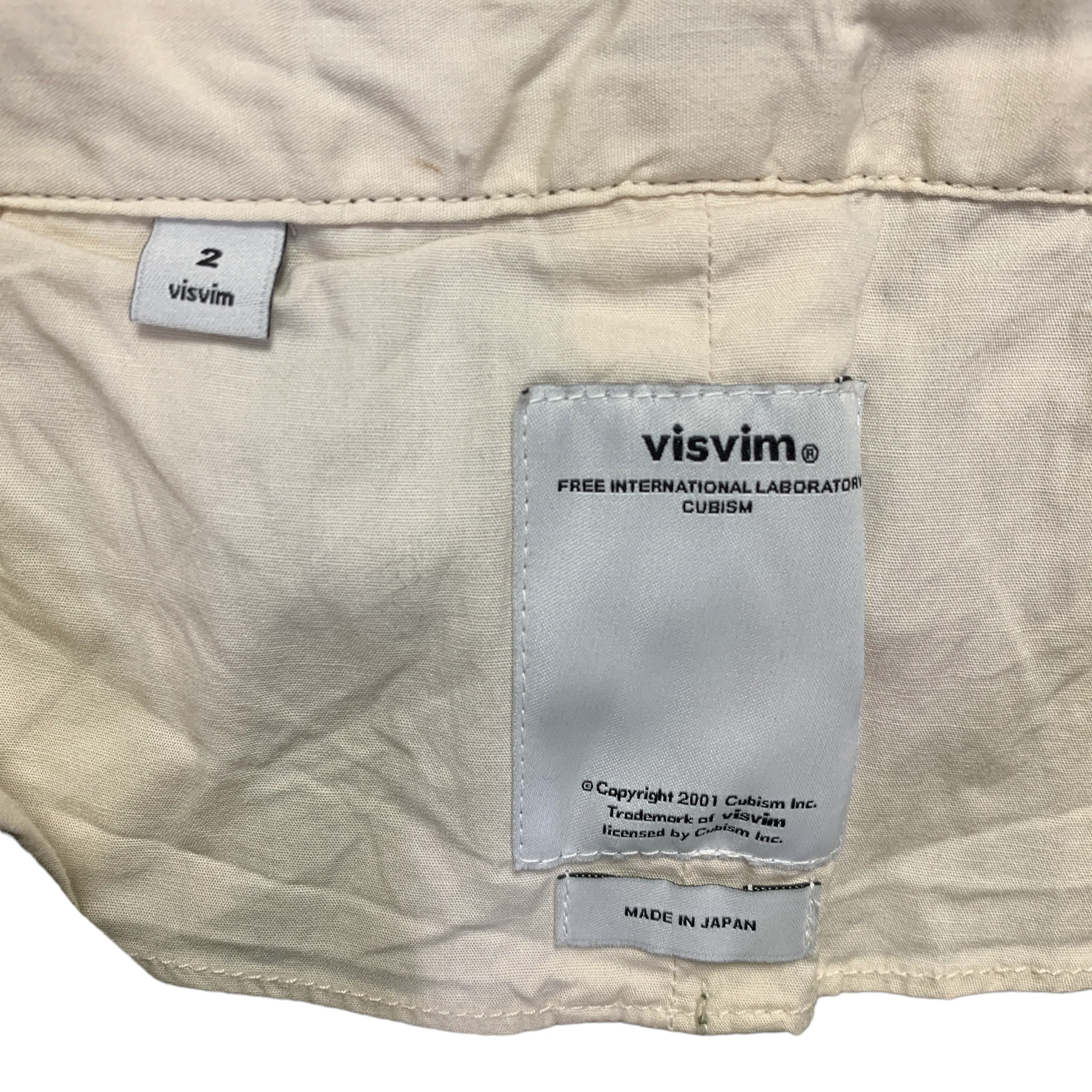 [M] Visvim 17AW Slim Chino Pants Olive