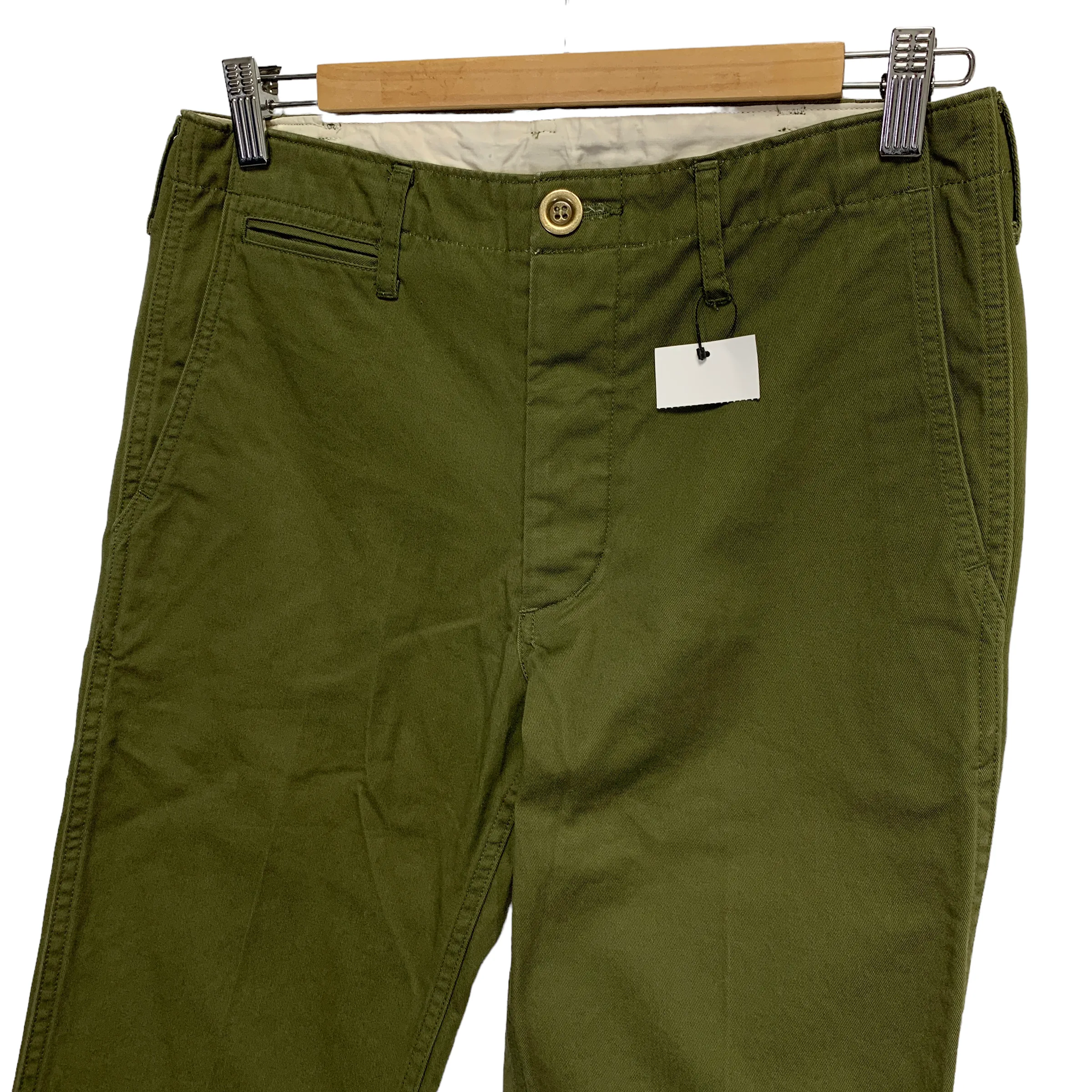 [M] Visvim 17AW Slim Chino Pants Olive