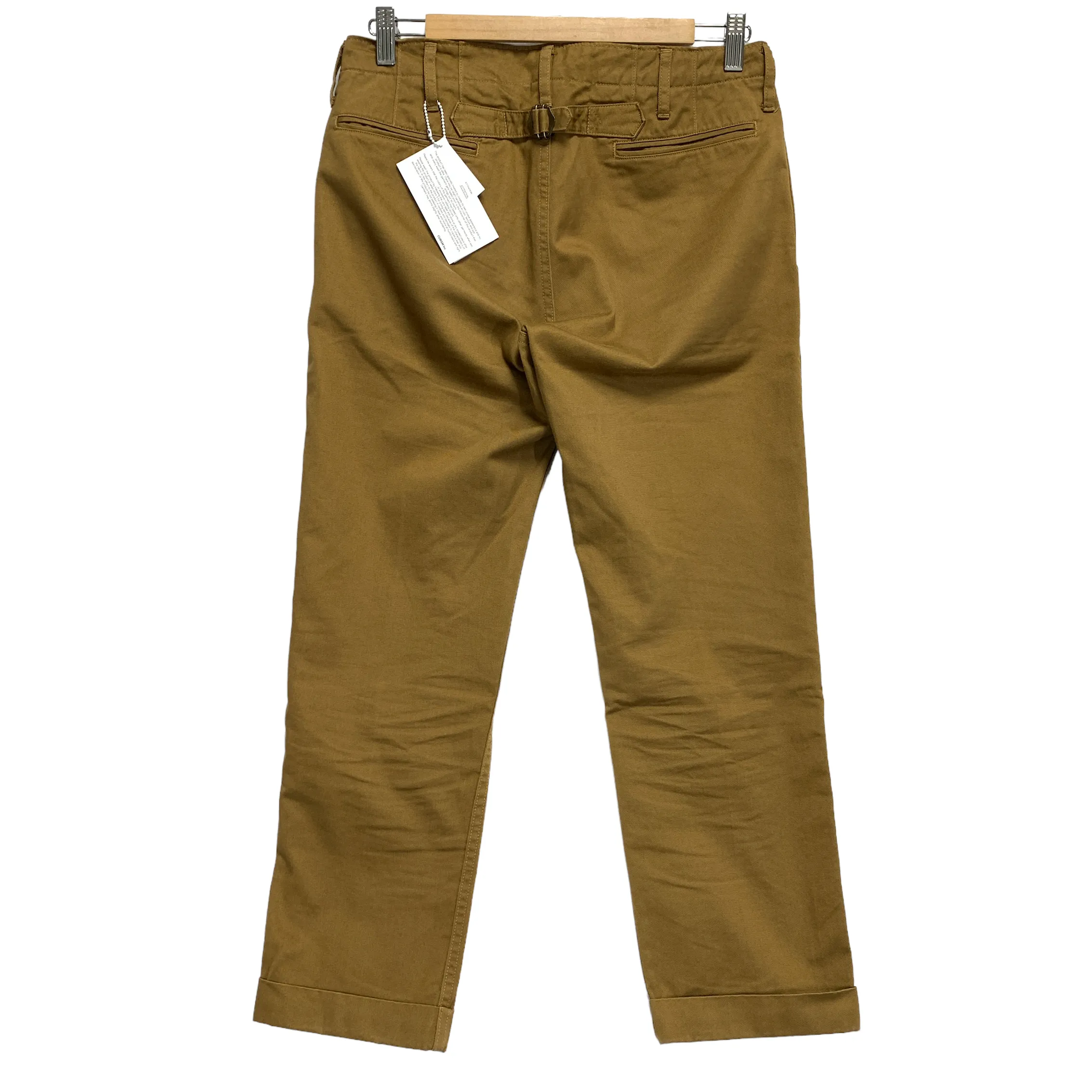 [M] Visvim 18SS High Water Chino Pants Camel
