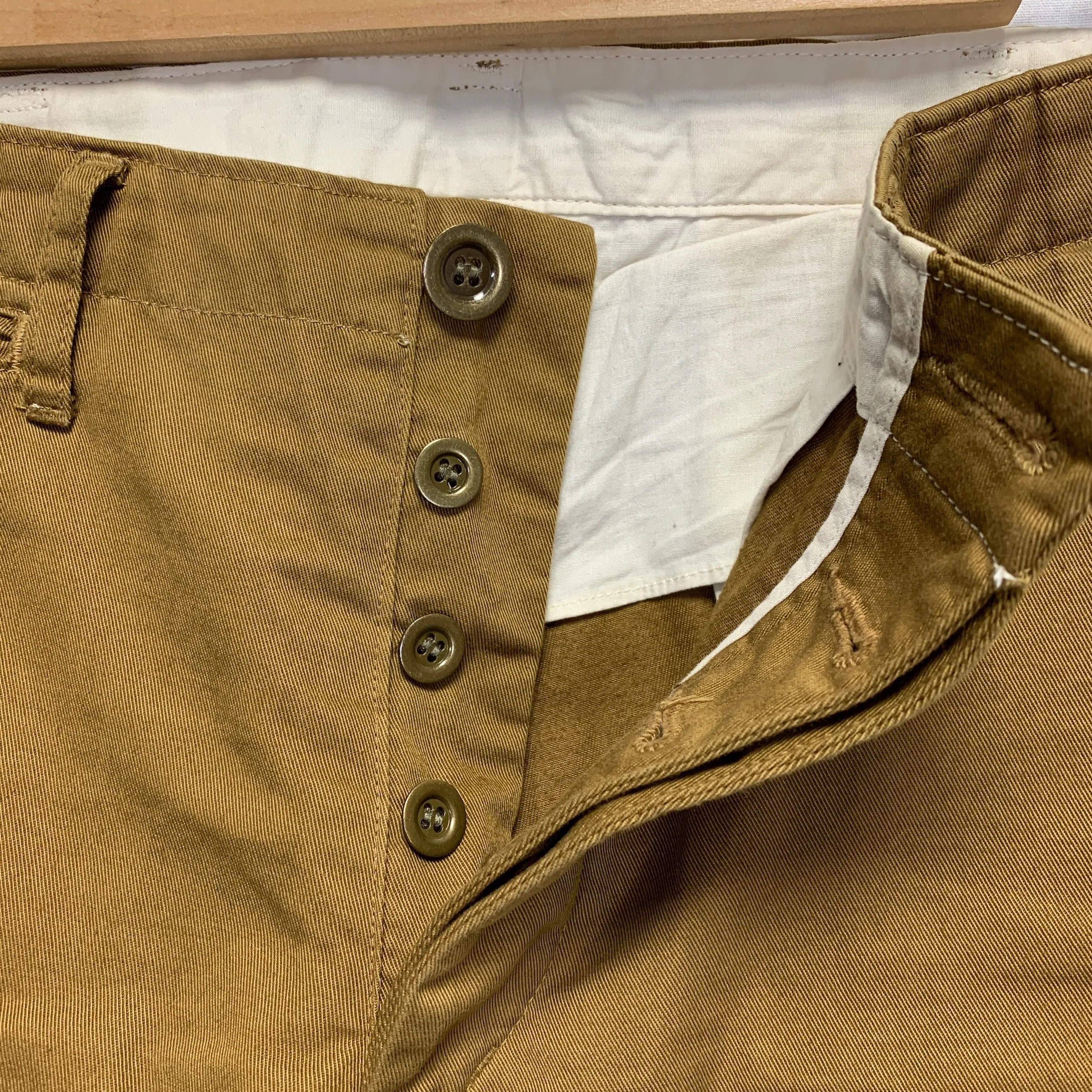 [M] Visvim 18SS High Water Chino Pants Camel
